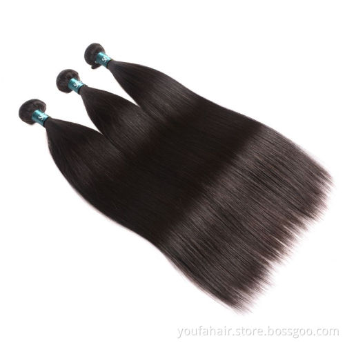 12A Brazilian Virgin Human Hair Vendor 3 Bundles with HD Lace Frontal Mink Remy Cuticle Aligned Hair Bundles and Closure Set